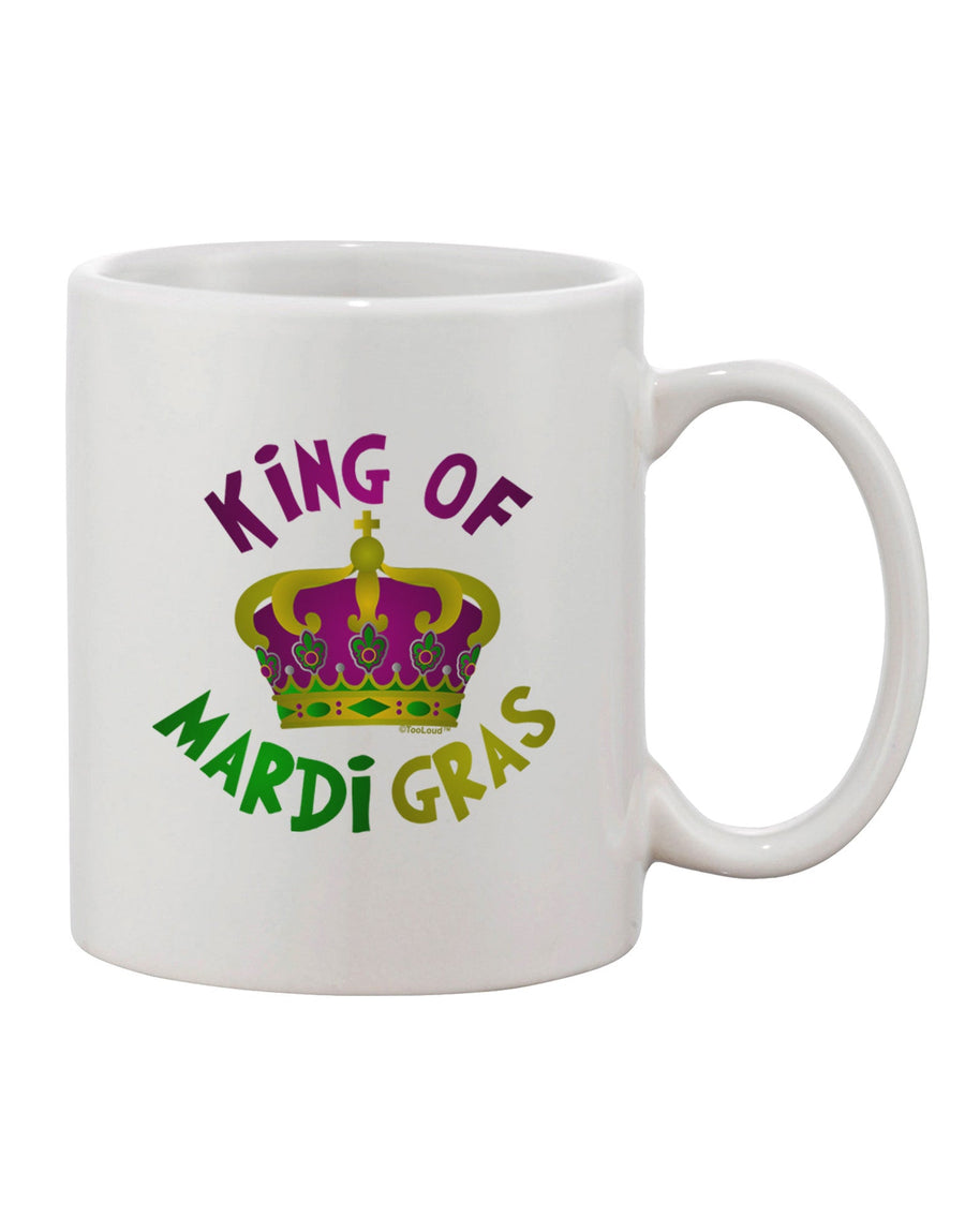 Mardi Gras Majesty 11 oz Printed Coffee Mug - TooLoud-11 OZ Coffee Mug-TooLoud-White-Davson Sales