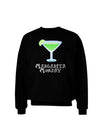 Margarita Monday Design - Pop Culture Adult Dark Sweatshirt by TooLoud-Sweatshirts-TooLoud-Black-Small-Davson Sales