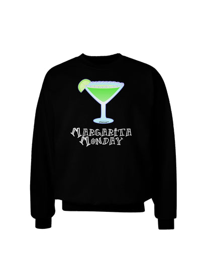 Margarita Monday Design - Pop Culture Adult Dark Sweatshirt by TooLoud-Sweatshirts-TooLoud-Black-Small-Davson Sales