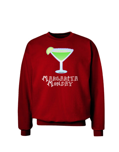 Margarita Monday Design - Pop Culture Adult Dark Sweatshirt by TooLoud-Sweatshirts-TooLoud-Deep-Red-Small-Davson Sales