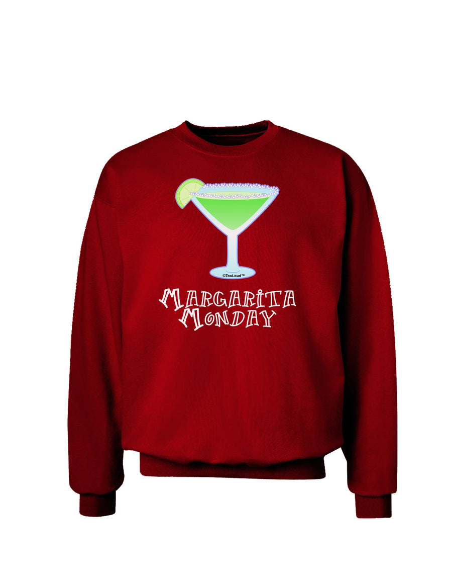 Margarita Monday Design - Pop Culture Adult Dark Sweatshirt by TooLoud-Sweatshirts-TooLoud-Black-Small-Davson Sales