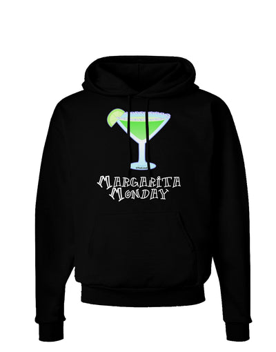 Margarita Monday Design - Pop Culture Dark Hoodie Sweatshirt by TooLoud-Hoodie-TooLoud-Black-Small-Davson Sales