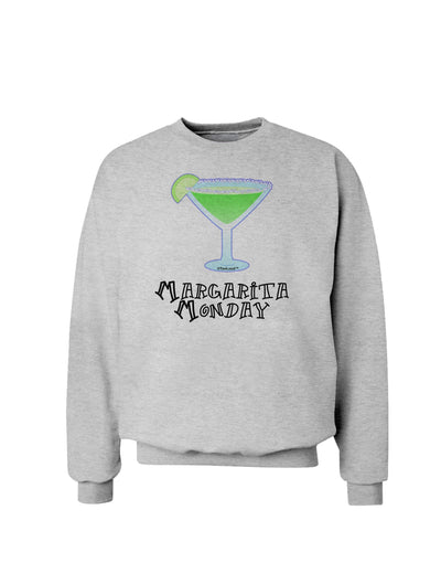 Margarita Monday Design - Pop Culture Sweatshirt by TooLoud-Sweatshirts-TooLoud-AshGray-Small-Davson Sales