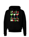 Margaritas - Mexican Flag Colors - Feliz Cinco de Mayo Dark Hoodie Sweatshirt by TooLoud-Hoodie-TooLoud-Black-Small-Davson Sales