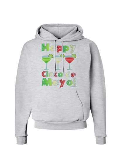 Margaritas - Mexican Flag Colors - Happy Cinco de Mayo Hoodie Sweatshirt by TooLoud-Hoodie-TooLoud-AshGray-Small-Davson Sales