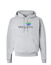 Marijuana Text and Leaf - Rainbow Hoodie Sweatshirt-Hoodie-TooLoud-AshGray-Small-Davson Sales