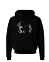 Marilyn Monroe Galaxy Design and Quote Dark Hoodie Sweatshirt by TooLoud-Hoodie-TooLoud-Black-Small-Davson Sales