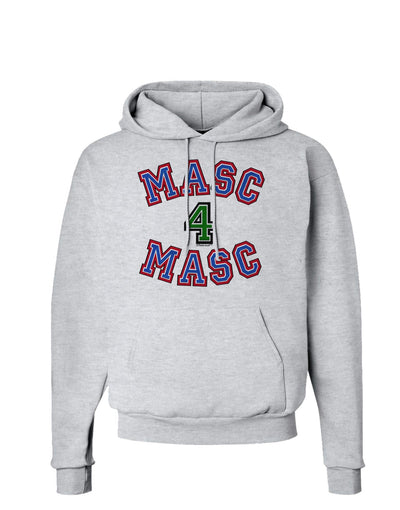 Masc 4 Masc College Stud Hoodie Sweatshirt by-Hoodie-TooLoud-AshGray-Small-Davson Sales