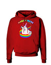 Masc 4 Masc Pranciful Unicorn Dark Hoodie Sweatshirt-Hoodie-TooLoud-Red-Small-Davson Sales