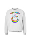 Masc 4 Masc Pranciful Unicorn Sweatshirt-Sweatshirts-TooLoud-White-Small-Davson Sales