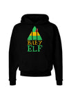 Matching Christmas Design - Elf Family - Baby Elf Dark Hoodie Sweatshirt by TooLoud-Hoodie-TooLoud-Black-Small-Davson Sales