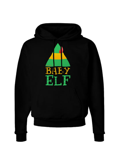 Matching Christmas Design - Elf Family - Baby Elf Dark Hoodie Sweatshirt by TooLoud-Hoodie-TooLoud-Black-Small-Davson Sales