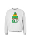 Matching Christmas Design - Elf Family - Brother Elf Sweatshirt-Sweatshirts-TooLoud-White-Small-Davson Sales