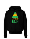 Matching Christmas Design - Elf Family - Little Elf Dark Hoodie Sweatshirt by TooLoud-Hoodie-TooLoud-Black-Small-Davson Sales