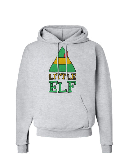 Matching Christmas Design - Elf Family - Little Elf Hoodie Sweatshirt by TooLoud-Hoodie-TooLoud-AshGray-Small-Davson Sales