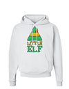 Matching Christmas Design - Elf Family - Little Elf Hoodie Sweatshirt by TooLoud-Hoodie-TooLoud-White-Small-Davson Sales