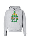 Matching Christmas Design - Elf Family - Mama Elf Hoodie Sweatshirt-Hoodie-TooLoud-AshGray-Small-Davson Sales