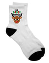Matching Deer Adult Short Socks - A Stylish Addition to Your Wardrobe - TooLoud-Socks-TooLoud-White-Mens-9-13-Davson Sales