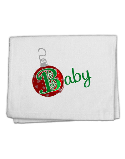 Matching Family Ornament Baby 11&#x22;x18&#x22; Dish Fingertip Towel-Fingertip Towel-TooLoud-White-Davson Sales