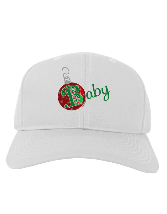 Matching Family Ornament Baby Adult Baseball Cap Hat-Baseball Cap-TooLoud-White-One Size-Davson Sales