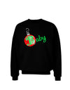 Matching Family Ornament Baby Adult Dark Sweatshirt-Sweatshirts-TooLoud-Black-Small-Davson Sales