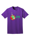 Matching Family Ornament Baby Adult Dark T-Shirt-Mens T-Shirt-TooLoud-Purple-Small-Davson Sales