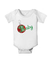 Matching Family Ornament Baby Baby Romper Bodysuit-Ornament-TooLoud-White-06-Months-Davson Sales