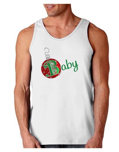 Matching Family Ornament Baby Loose Tank Top-Ornament-TooLoud-White-Small-Davson Sales