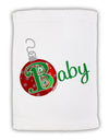Matching Family Ornament Baby Micro Terry Sport Towel 11 x 18 inches-Ornament-TooLoud-White-Davson Sales