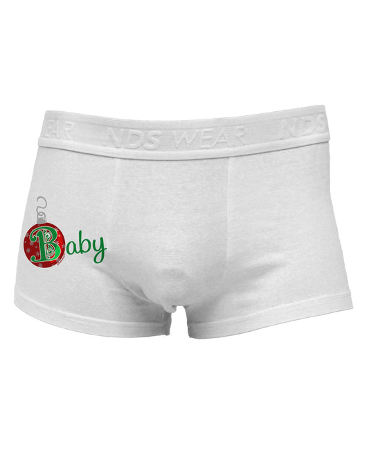 Matching Family Ornament Baby Side Printed Mens Trunk Underwear-Ornament-NDS Wear-White-Small-Davson Sales