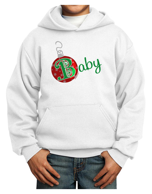 Matching Family Ornament Baby Youth Hoodie Pullover Sweatshirt-Youth Hoodie-TooLoud-White-XS-Davson Sales