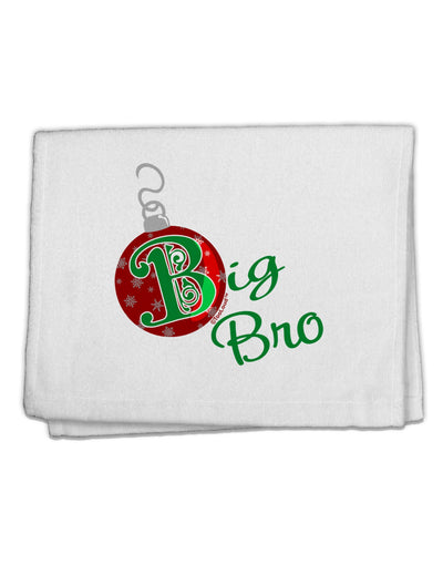 Matching Family Ornament Big Bro 11&#x22;x18&#x22; Dish Fingertip Towel-Fingertip Towel-TooLoud-White-Davson Sales