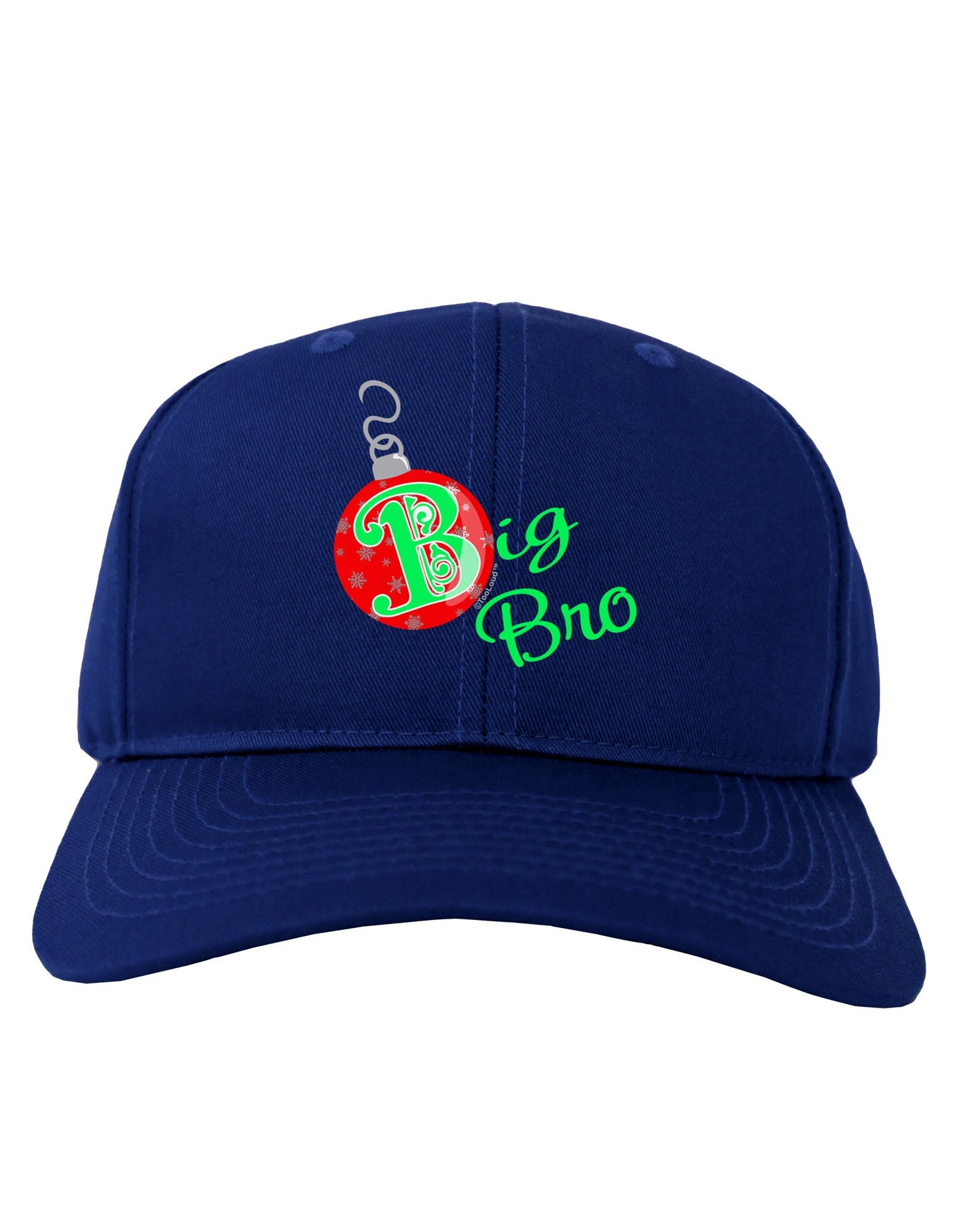Matching Family Ornament Big Bro Adult Dark Baseball Cap Hat-Baseball Cap-TooLoud-Royal-Blue-One Size-Davson Sales