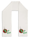 Matching Family Ornament Big Bro Adult Fleece 64&#x22; Scarf-Ornament-TooLoud-White-One-Size-Adult-Davson Sales