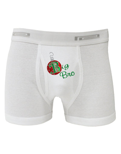 Matching Family Ornament Big Bro Boxer Briefs-Boxer Briefs-TooLoud-White-Small-Davson Sales