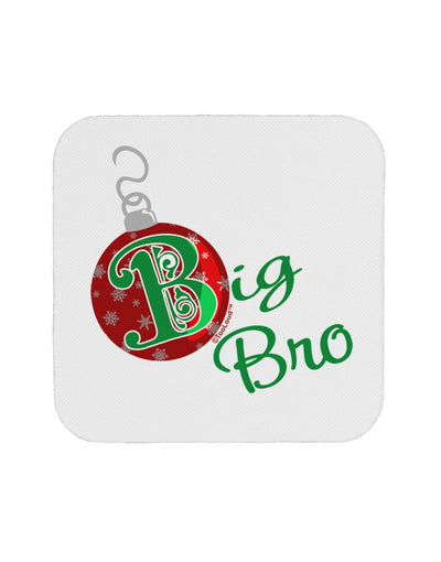 Matching Family Ornament Big Bro Coaster-Coasters-TooLoud-1-Davson Sales