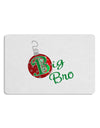 Matching Family Ornament Big Bro Placemat Set of 4 Placemats-Placemat-TooLoud-White-Davson Sales