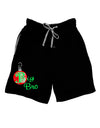 Matching Family Ornament Big Bro Relaxed Adult Lounge Shorts-Ornament-TooLoud-Black-Small-Davson Sales