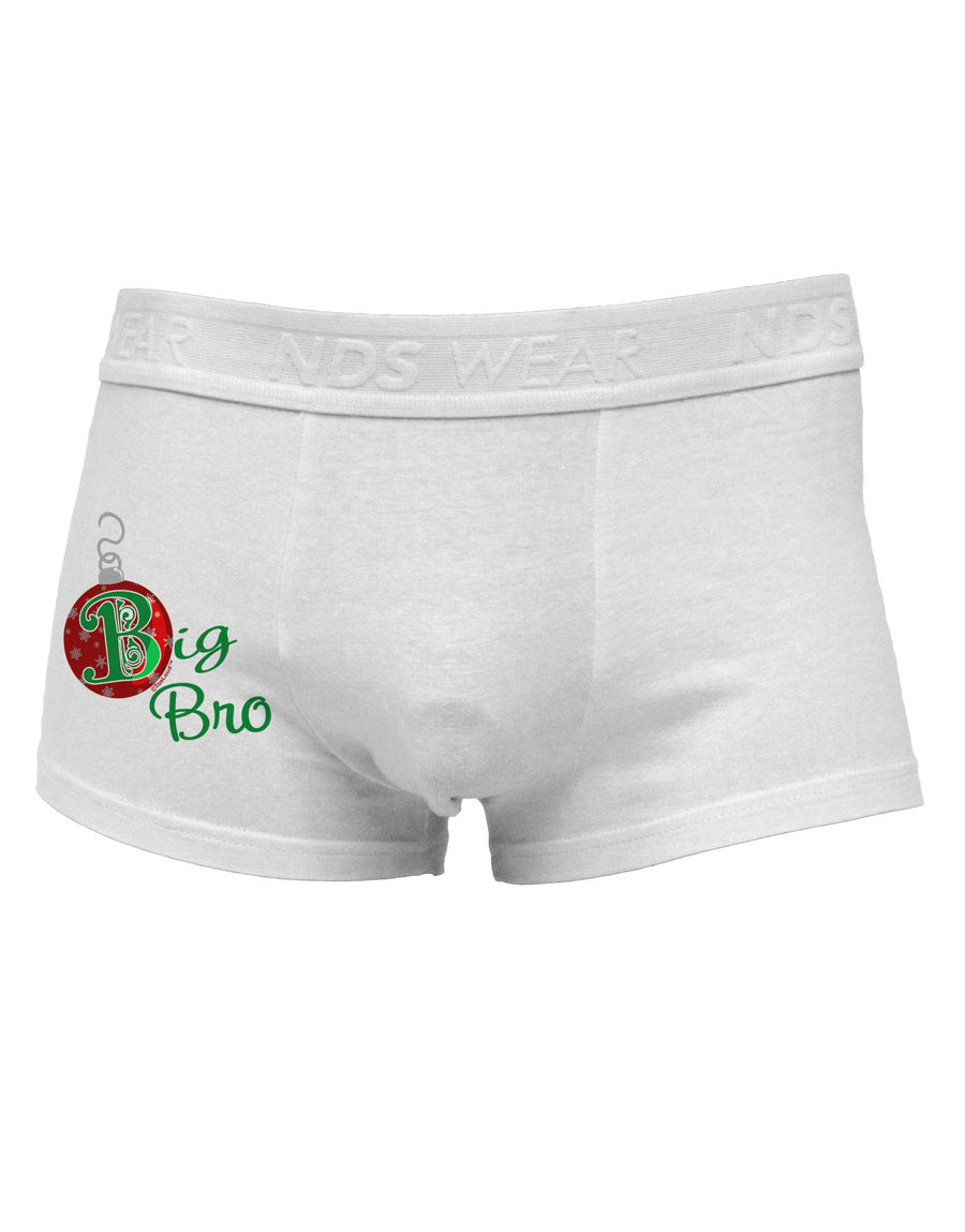 Matching Family Ornament Big Bro Side Printed Mens Trunk Underwear-Ornament-NDS Wear-White-Small-Davson Sales