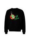 Matching Family Ornament Big Sis Adult Dark Sweatshirt-Sweatshirts-TooLoud-Black-Small-Davson Sales