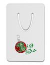 Matching Family Ornament Big Sis Aluminum Paper Clip Bookmark-Ornament-TooLoud-White-Davson Sales