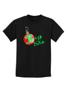 Matching Family Ornament Big Sis Childrens Dark T-Shirt-Childrens T-Shirt-TooLoud-Black-X-Small-Davson Sales
