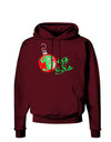 Matching Family Ornament Big Sis Dark Hoodie Sweatshirt-Hoodie-TooLoud-Maroon-Small-Davson Sales