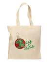 Matching Family Ornament Big Sis Grocery Tote Bag-Grocery Tote-TooLoud-Natural-Medium-Davson Sales