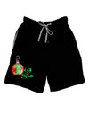 Matching Family Ornament Big Sis Relaxed Adult Lounge Shorts-Ornament-TooLoud-Black-Small-Davson Sales