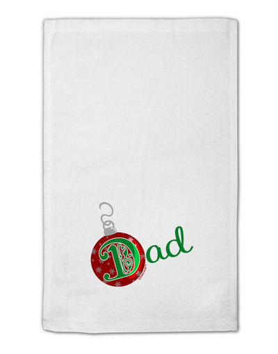 Matching Family Ornament Dad 11&#x22;x18&#x22; Dish Fingertip Towel-Fingertip Towel-TooLoud-White-Davson Sales