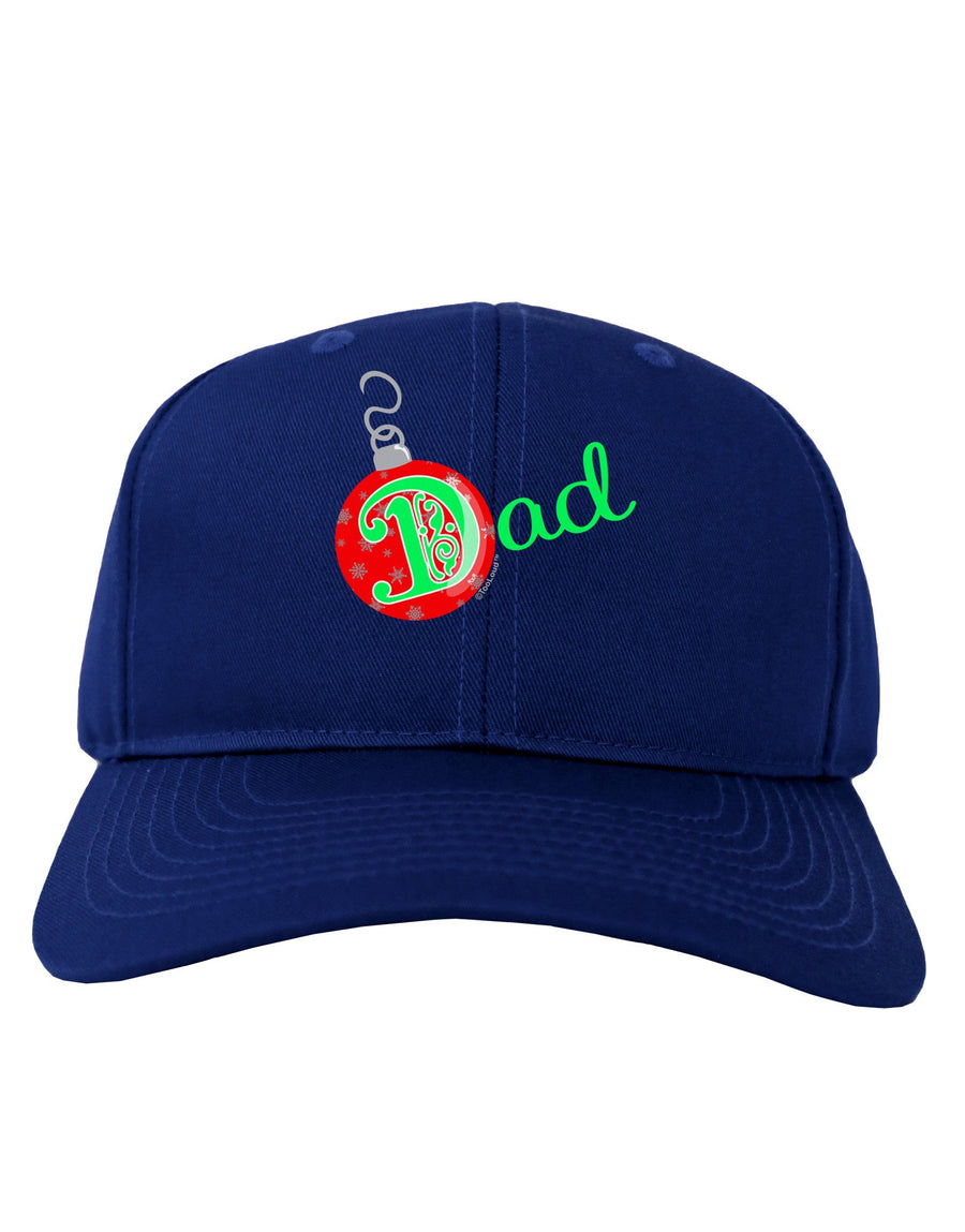 Matching Family Ornament Dad Adult Dark Baseball Cap Hat-Baseball Cap-TooLoud-Black-One Size-Davson Sales