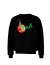 Matching Family Ornament Dad Adult Dark Sweatshirt-Sweatshirts-TooLoud-Black-Small-Davson Sales