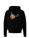 Matching Family Ornament Dad Dark Hoodie Sweatshirt-Hoodie-TooLoud-Black-Small-Davson Sales