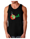 Matching Family Ornament Dad Dark Loose Tank Top-Mens Loose Tank Top-TooLoud-Black-Small-Davson Sales